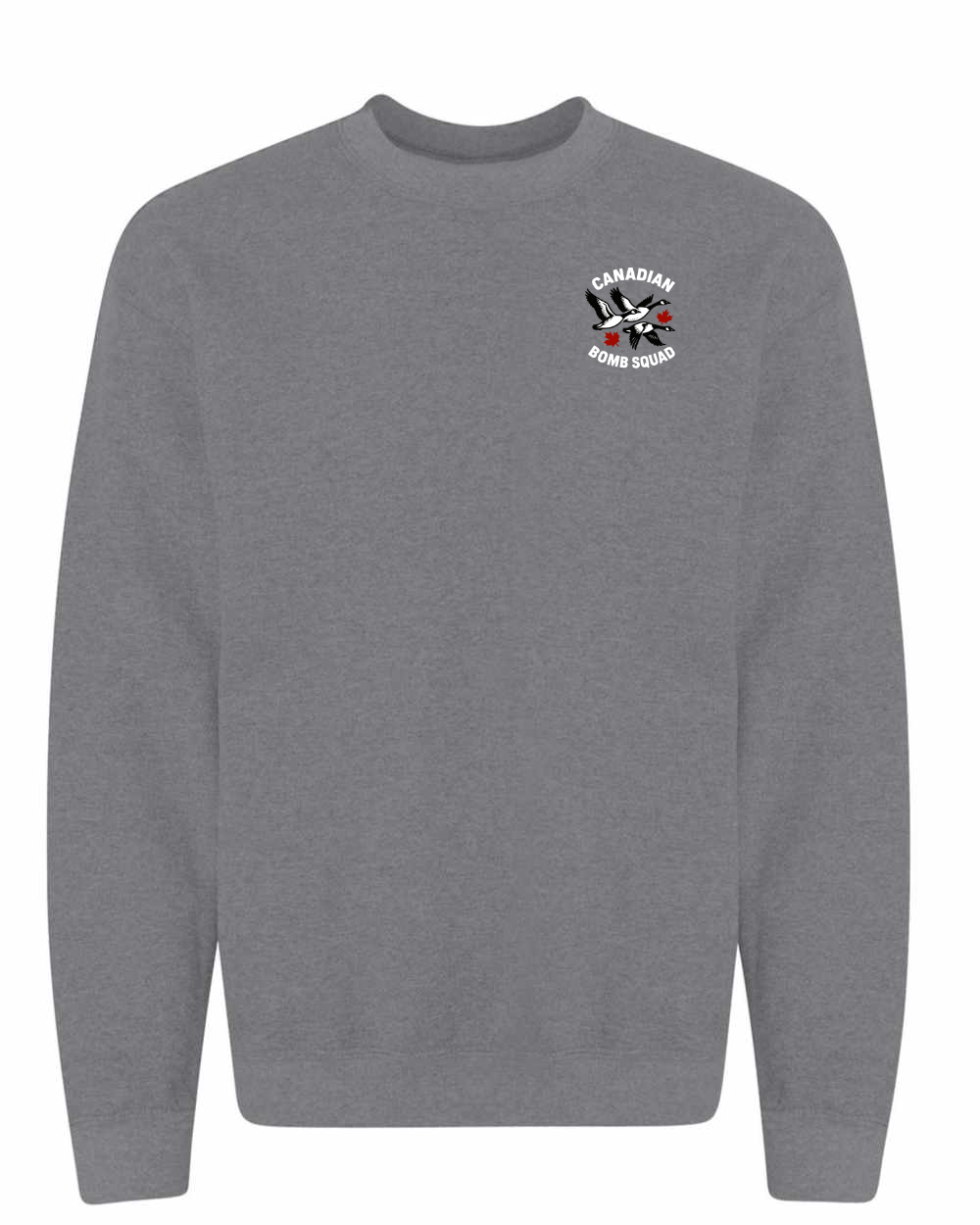 Bomb Squad Left Chest  Crewneck - Unisex