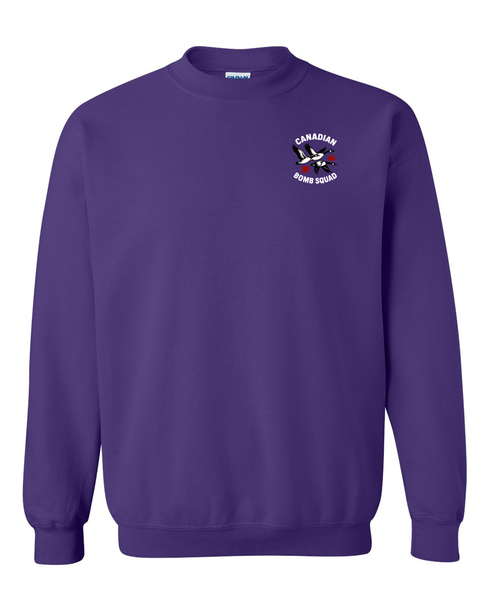 Bomb Squad Left Chest  Crewneck - Unisex