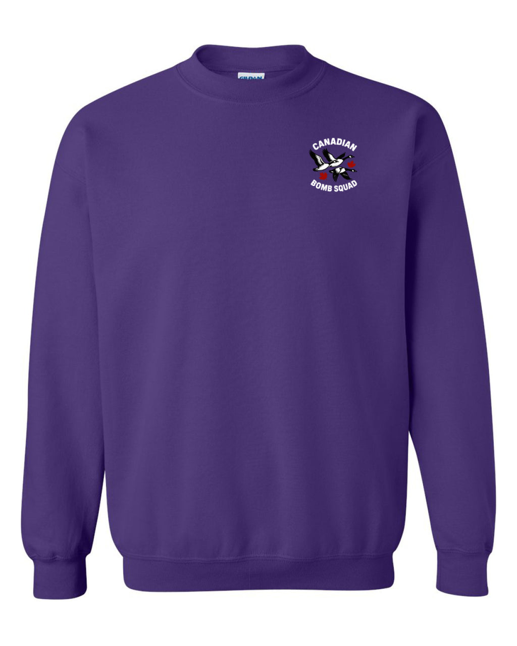 Bomb Squad Left Chest And Back  Crewneck - Unisex