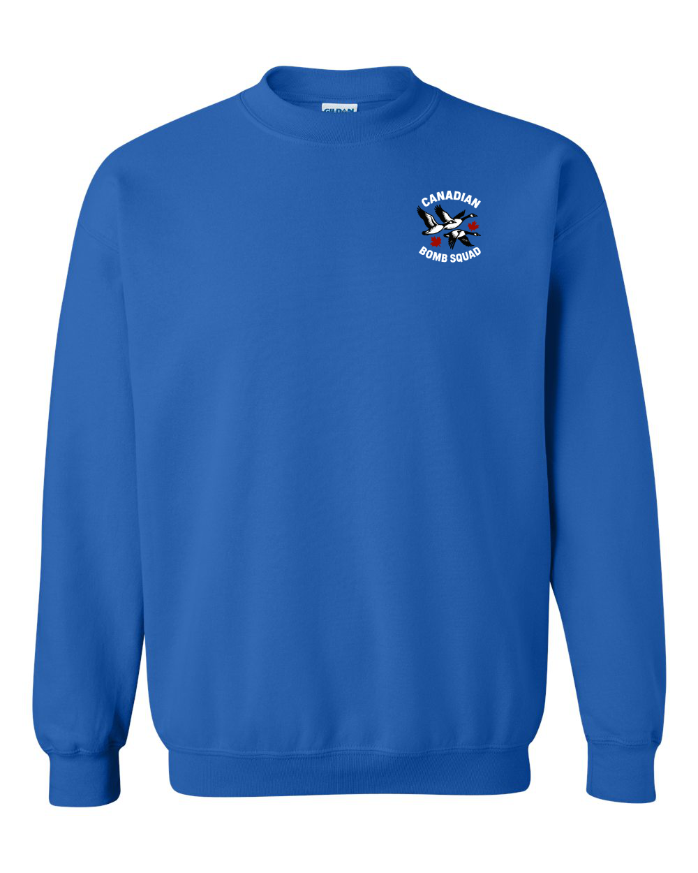 Bomb Squad Left Chest  Crewneck - Unisex