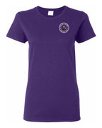 Calm Cool Canadian Rosie Sunglasses Left Chest and Back Women's Tee