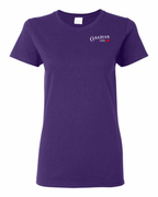Canadian Girl Leaf Left Chest Women's Tee