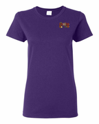 Canada Rose Design Tee Left Chest Women's Tee