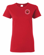 Canadian as Chuck Rosie Flex Left Chest Women's Tee