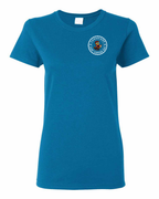Canadiano Just Coffee eh! Rosie Sunglasses Left Chest Women's Tee