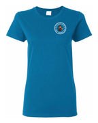 Canadiano Just Coffee eh! Rosie Sunglasses Left Chest and Back Women's Tee  (Copy)