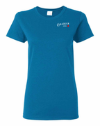 Canadian Girl Leaf Left Chest Women's Tee