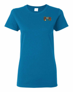 Canada Rose Design Tee Left Chest Women's Tee