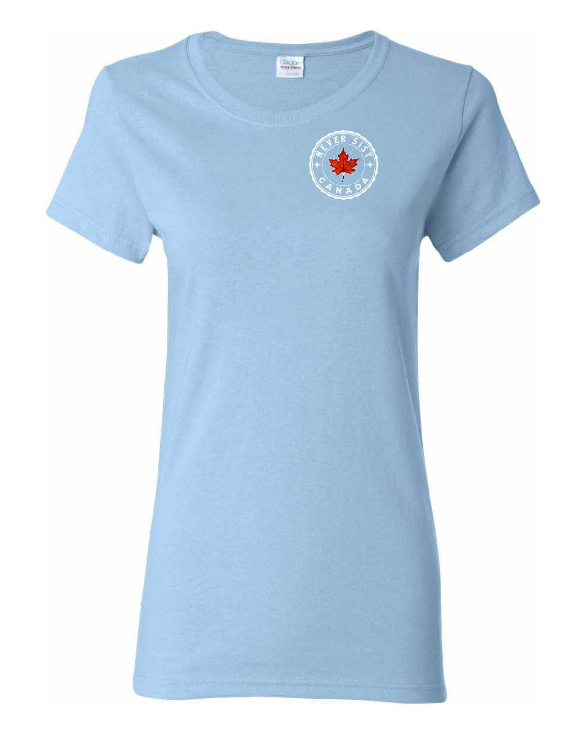 Never 51st Leaf Left Chest And Back Women's Tee