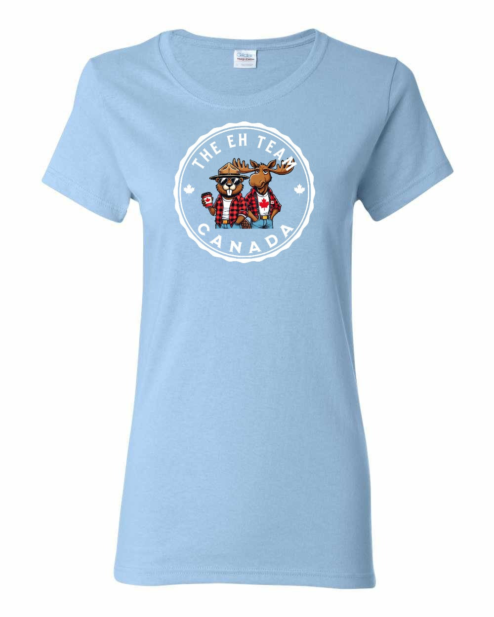 Eh Team! Full Front Women's Tee - Gildan Canada (sewn Internationally)