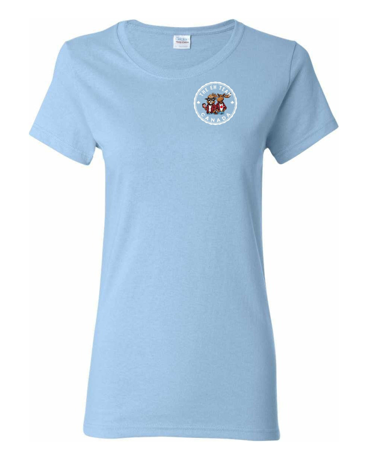 The Eh Team! Left Chest And Back Women's Tee
