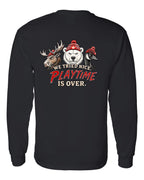 We Tried Nice New Left Chest and Back Long Sleeve in Black - back