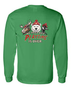 We Tried Nice New Left Chest and Back Long Sleeve in Irish Green - back