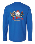 We Tried Nice New Left Chest and Back Long Sleeve in Royal - back