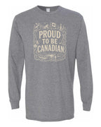 Proud To Be Canadian Folk   Long Sleeve - Unisex