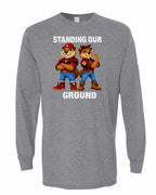 Standing Our Ground Long Sleeve in Graphite Heather