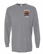 Standing Our Ground Left Chest Long Sleeve in Graphite Heather
