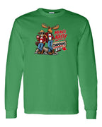 Mean and Nasty New Full Front Long Sleeve in Irish Green