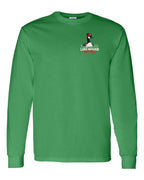 Lake Patrol Left Chest and Back Long Sleeve in Irish Green