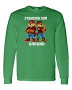 Standing Our Ground Long Sleeve in Irish Green