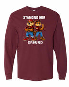 Standing Our Ground Long Sleeve in Maroon