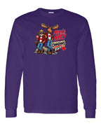 Mean and Nasty New Full Front Long Sleeve in Purple
