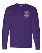 Proud To Be Canadian Folk Left Chest  Long Sleeve - Unisex