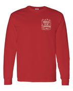 Proud To Be Canadian Folk Left Chest  Long Sleeve - Unisex