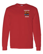 Standing Our Ground Left Chest Long Sleeve in Red