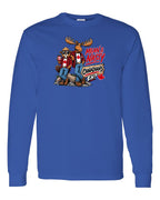 Mean and Nasty New Full Front Long Sleeve in Royal