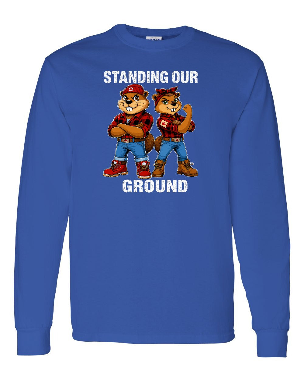 Standing Our Ground Long Sleeve in Royal