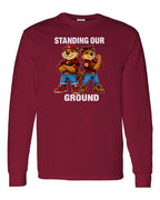 Standing Our Ground Long Sleeve in Cardinal Red