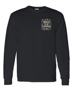 Proud To Be Canadian Folk Left Chest  Long Sleeve - Unisex