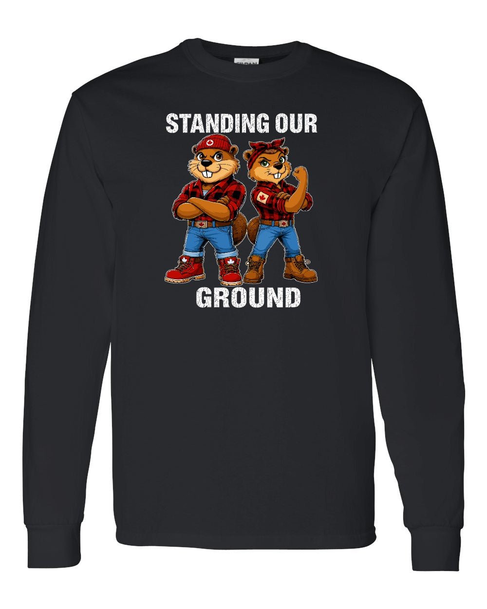 Standing Our Ground Long Sleeve in Black