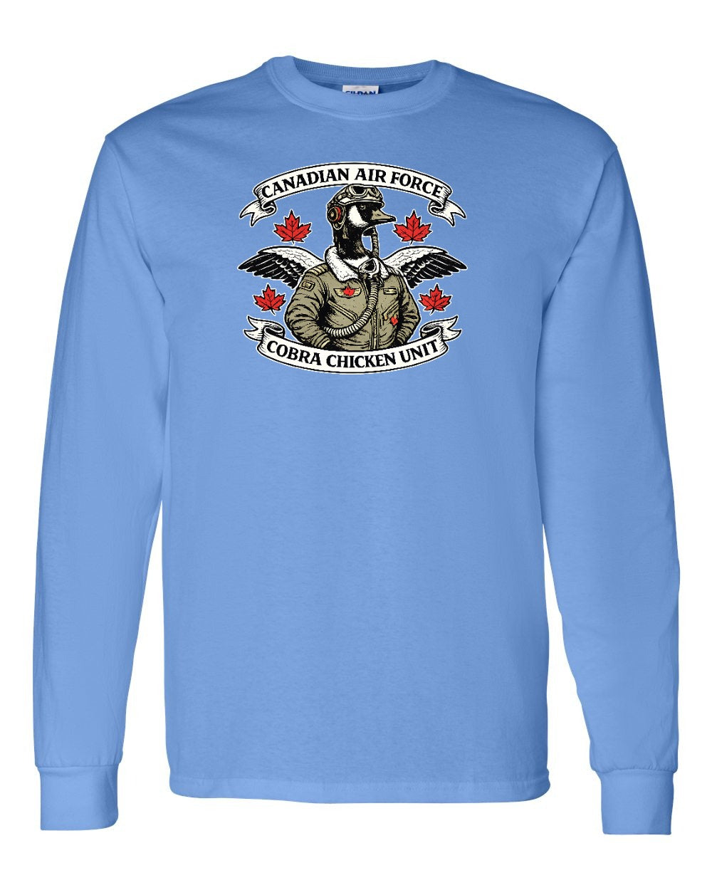 Cobra Chicken Air Force Long Sleeve in Carolina Blue