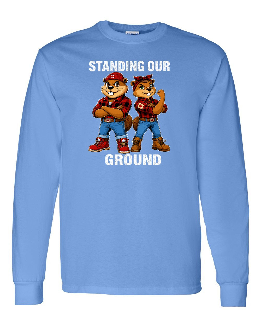 Standing Our Ground Long Sleeve in Carolina Blue