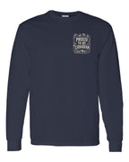 Proud To Be Canadian Folk Left Chest  Long Sleeve - Unisex