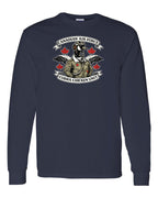Cobra Chicken Air Force Long Sleeve in Navy