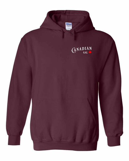 Canadian Gal Left Chest Pullover - Gildan Canada (sewn Internationally)