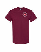 Elbows up Leaf Left Chest & Back Men's Tee