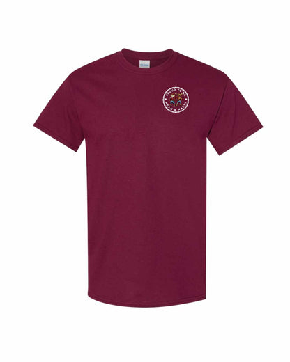 Proud to be Mean and Nasty Beaver and Moose Left Chest Men's Tee - Gildan Canada (sewn Internationally)