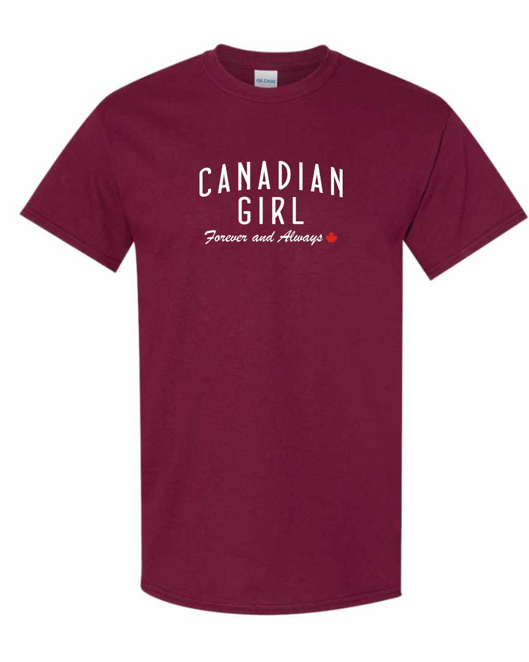 Canadian Girl Forever and Always Full Men's Tee
