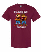 Standing Our Ground Men's Tee in Maroon