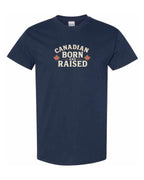 Canadian Born & Raised Sign   Men's Tee