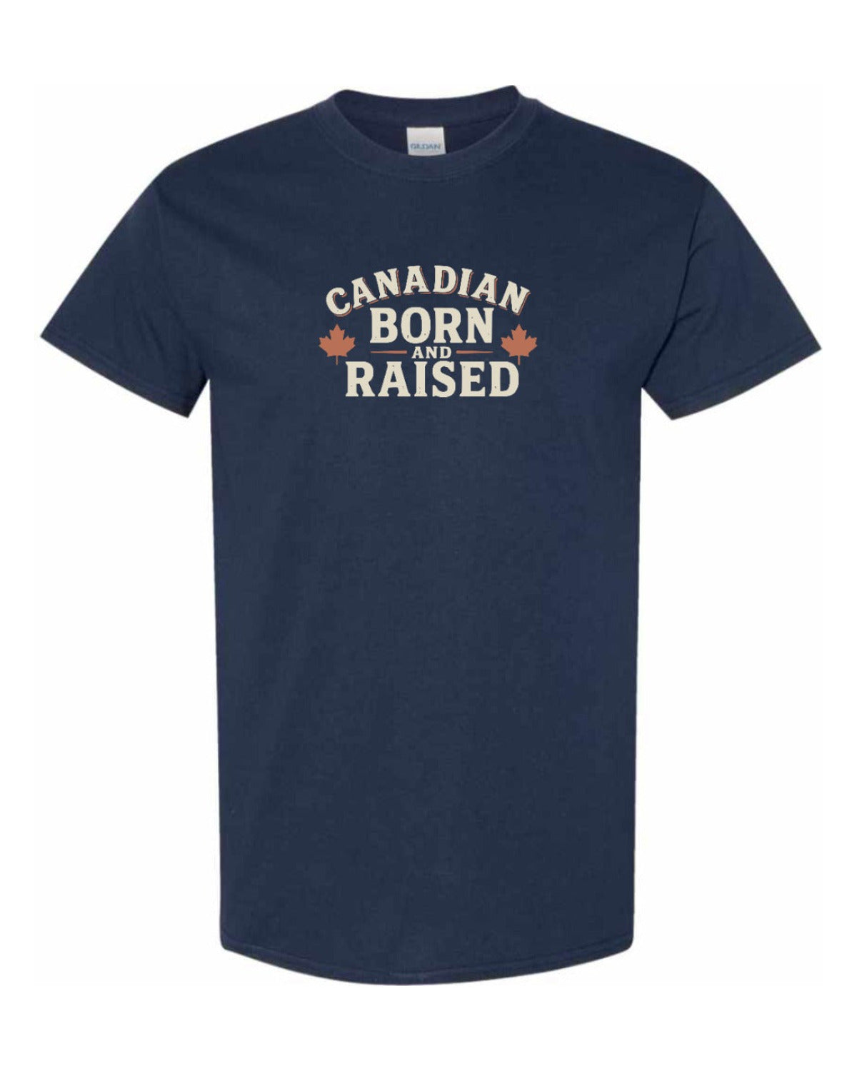 Canadian Born & Raised Sign   Men's Tee