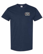 Canadian Born & Raised Sign  Left Chest  Men's Tee