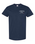 Canadian Girl Forever and Always Left Chest and Back  Men's Tee