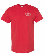 Canadian Born & Raised Sign  Left Chest  Men's Tee