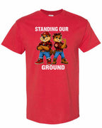 Standing Our Ground Men's Tee in Red