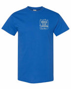 Proud To Be Canadian Folk Left Chest  Men's Tee